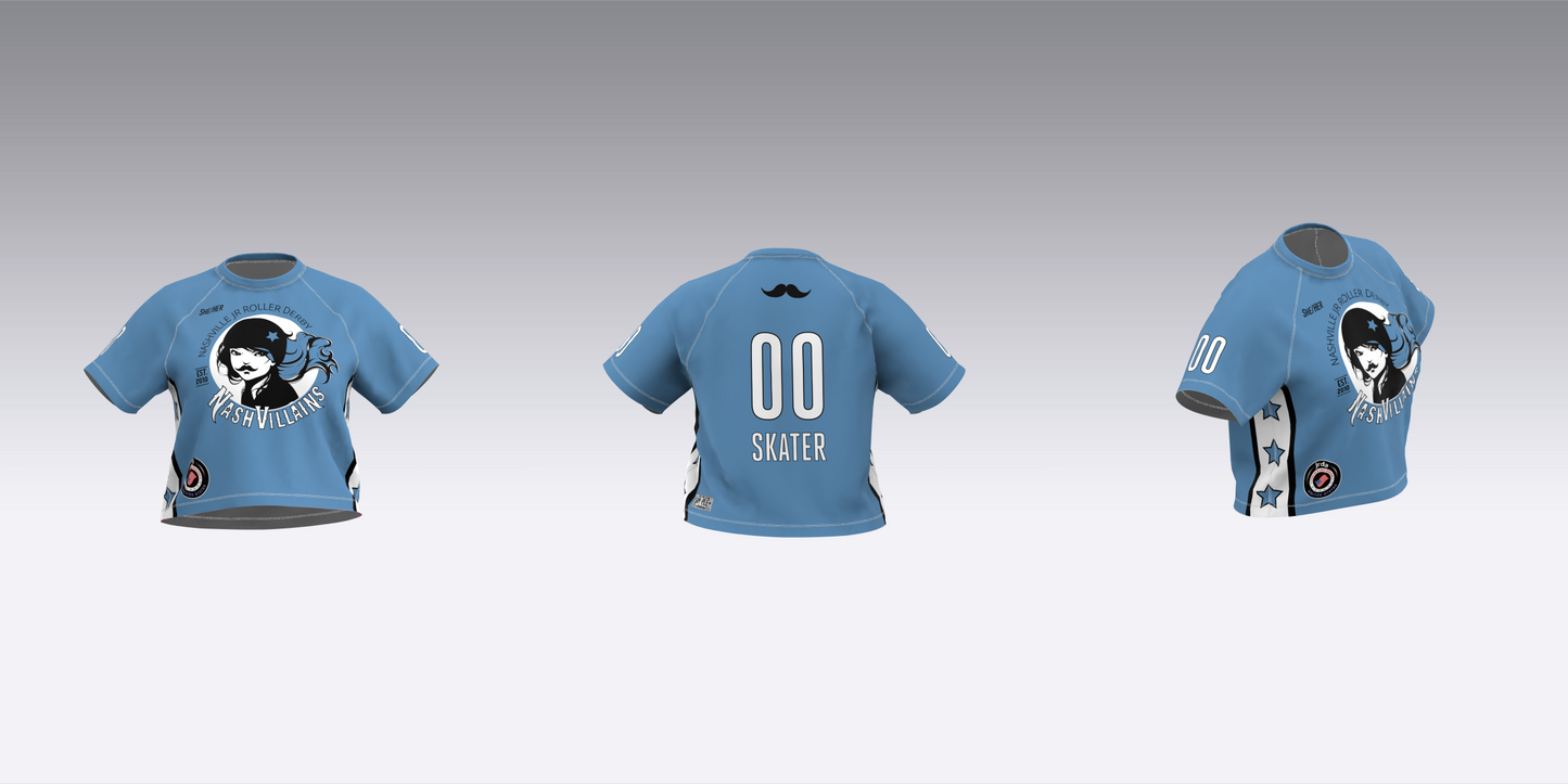 NASHVILLE BLUE AND WHITE TEAM JERSEYS
