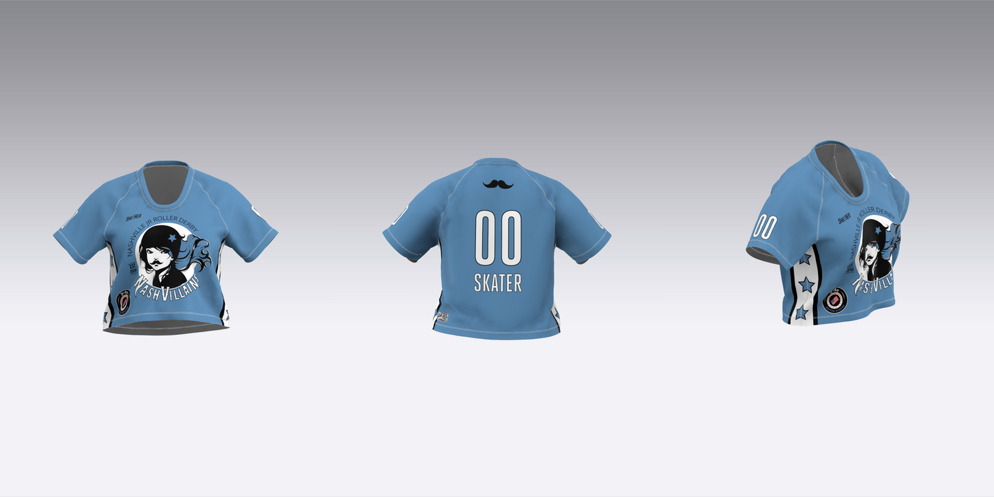 NASHVILLE BLUE AND WHITE TEAM JERSEYS