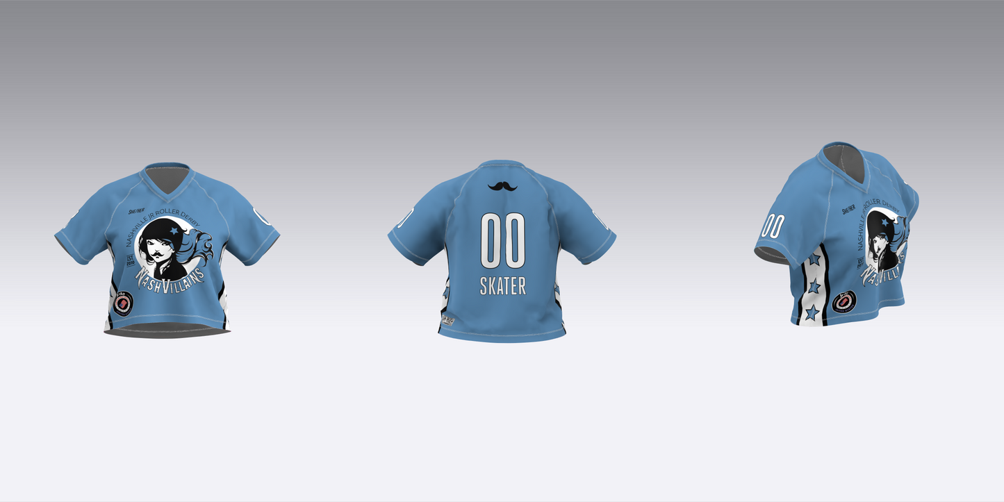 NASHVILLE BLUE AND WHITE TEAM JERSEYS