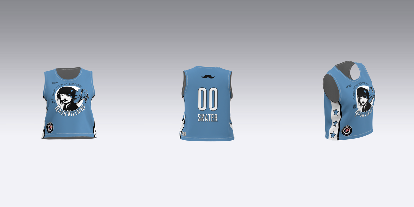 NASHVILLE BLUE AND WHITE TEAM JERSEYS