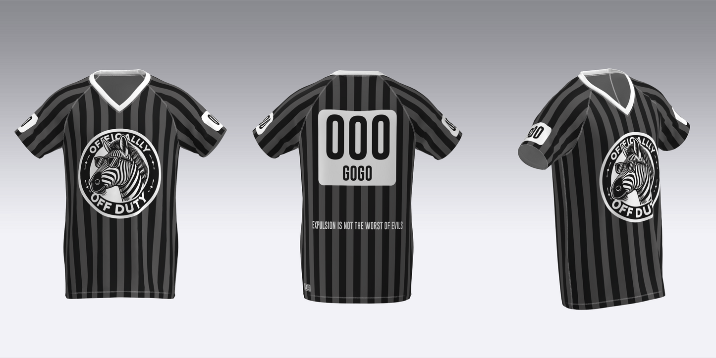 OFFICIALLY OFF DUTY SCRIMMAGE JERSEY