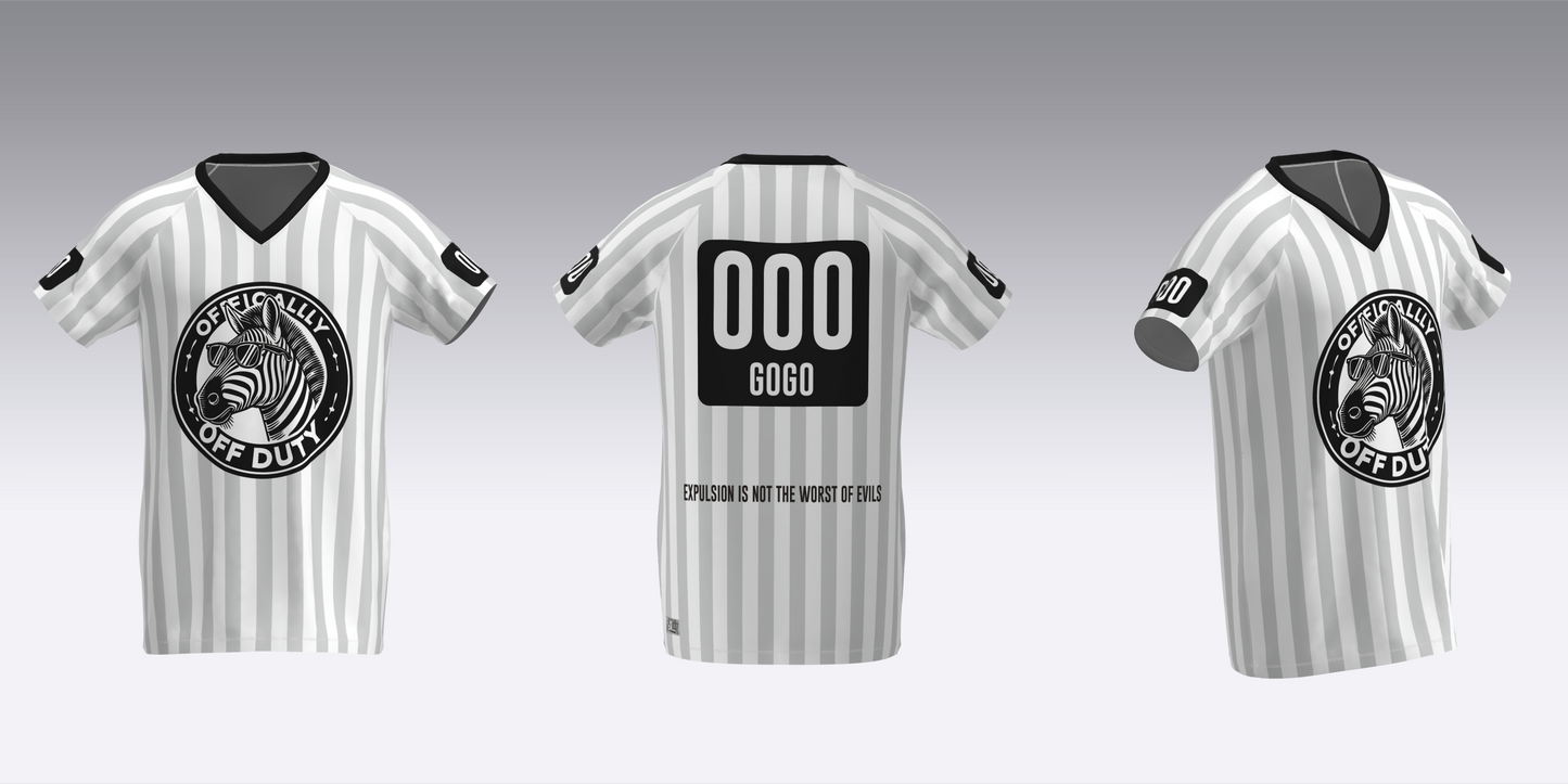 OFFICIALLY OFF DUTY SCRIMMAGE JERSEY