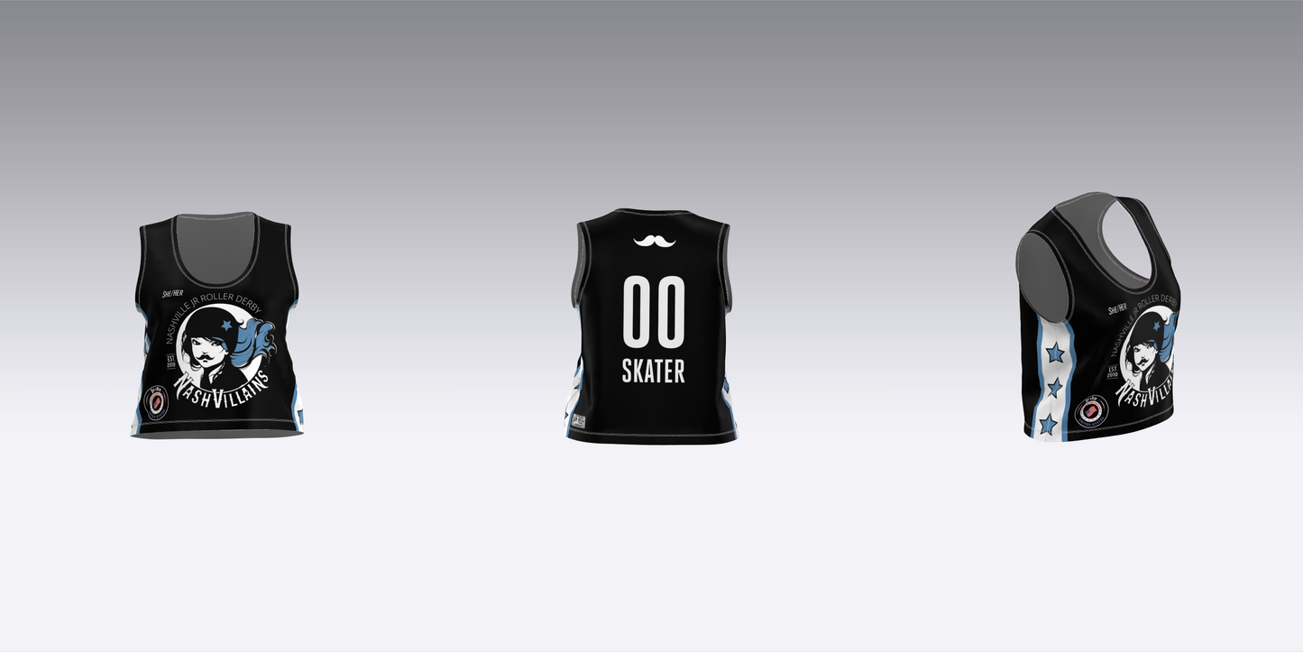 NASHVILLE BLACK AND WHITE TEAM JERSEYS