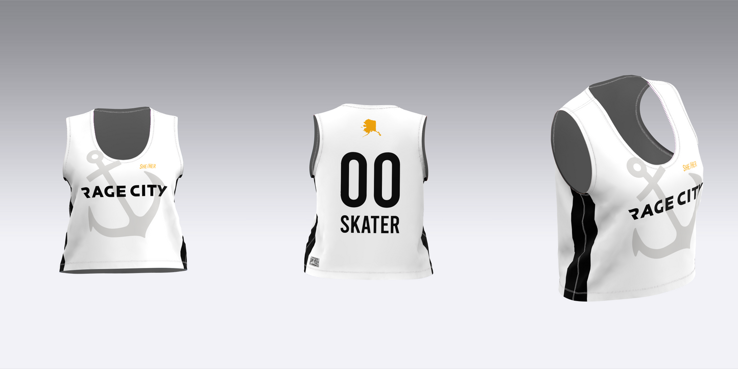 RAGE CITY BLACK AND WHITE TEAM JERSEYS