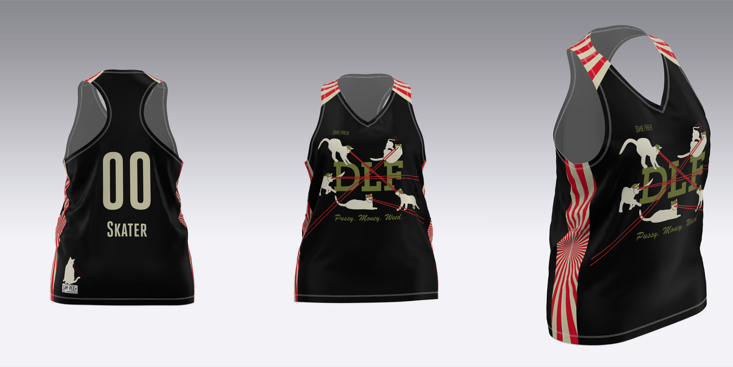 DERBY LIBERATION FRONT WHITE AND BLACK JERSEYS