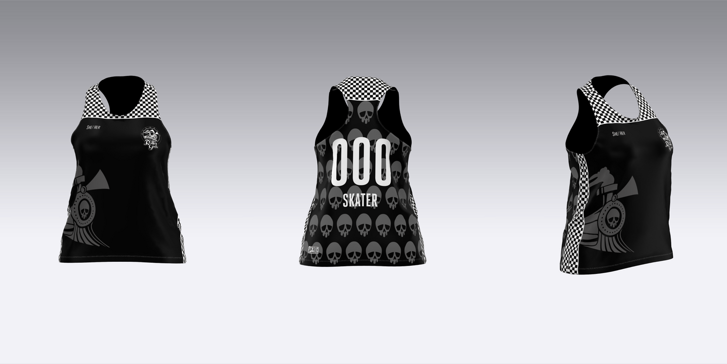 DURANGO ROLLER GIRLS TRAVEL JERSEYS