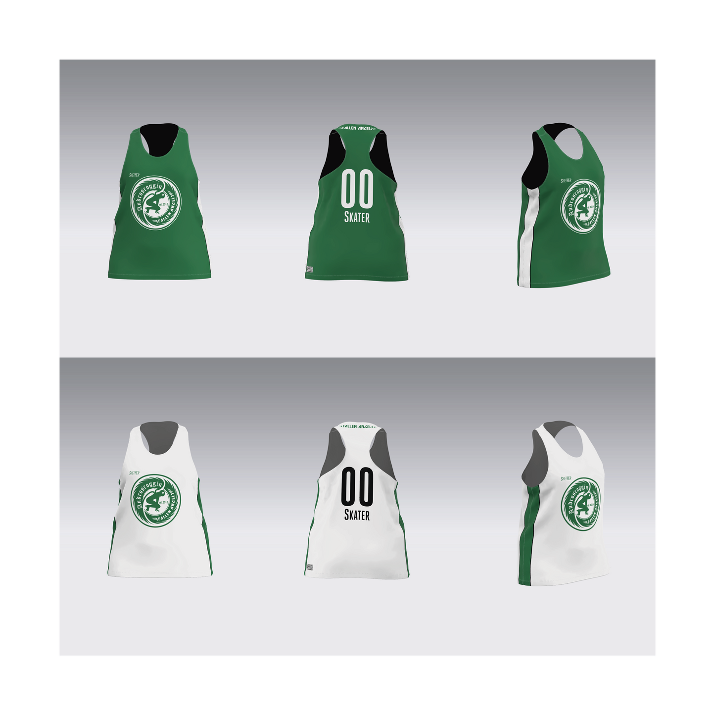 AFA ROLLER DERBY TEAM JERSEYS