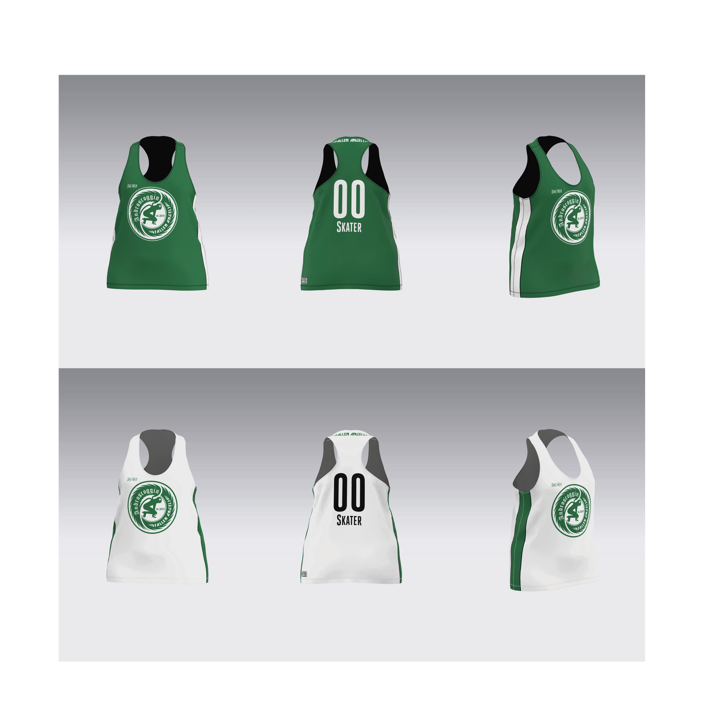 AFA ROLLER DERBY TEAM JERSEYS