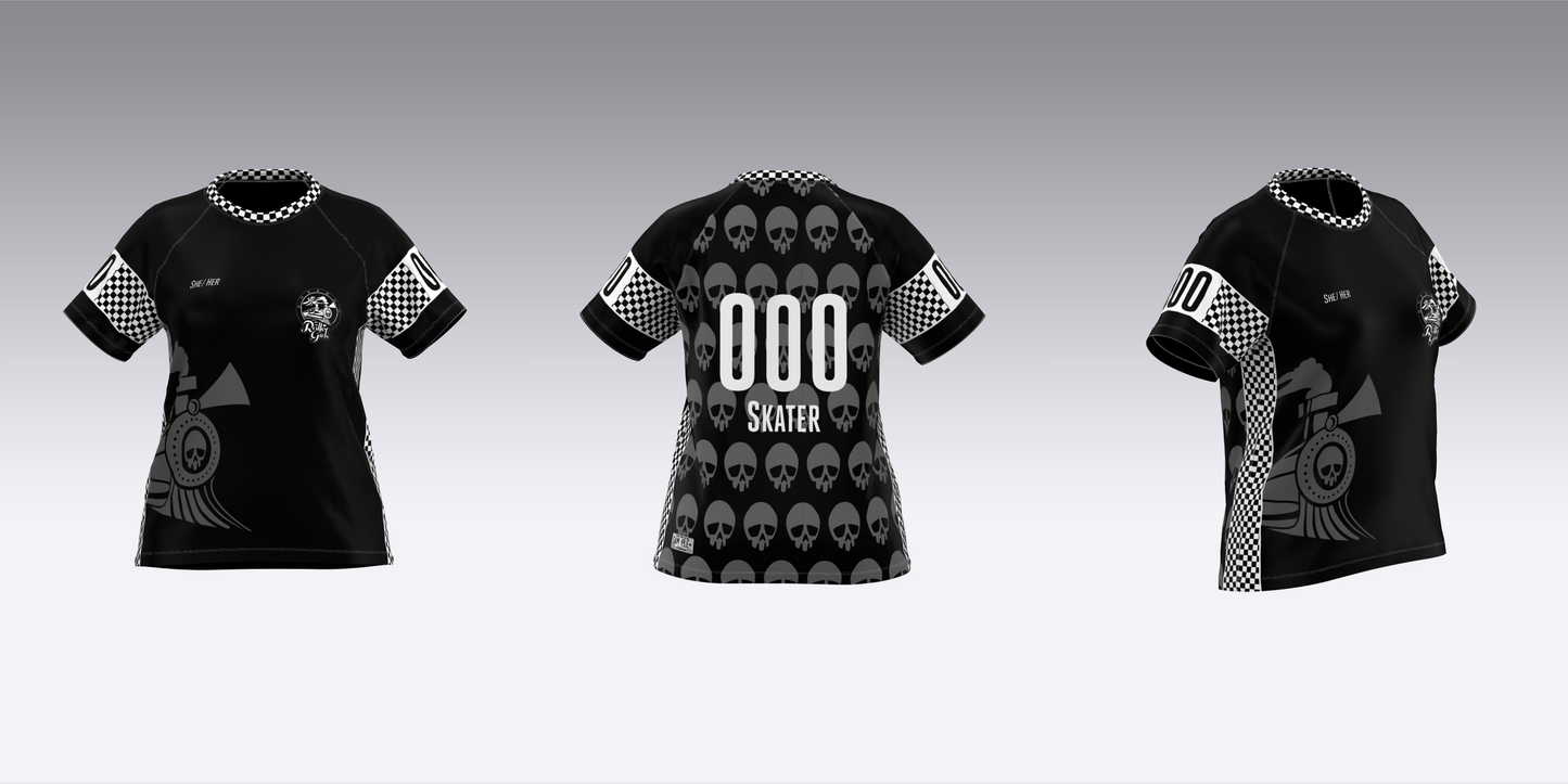 DURANGO ROLLER GIRLS TRAVEL JERSEYS