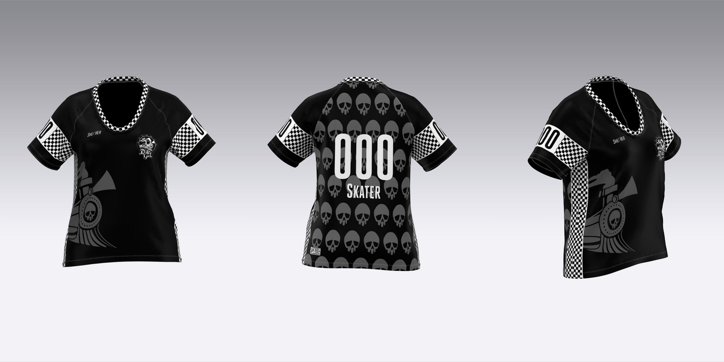DURANGO ROLLER GIRLS TRAVEL JERSEYS