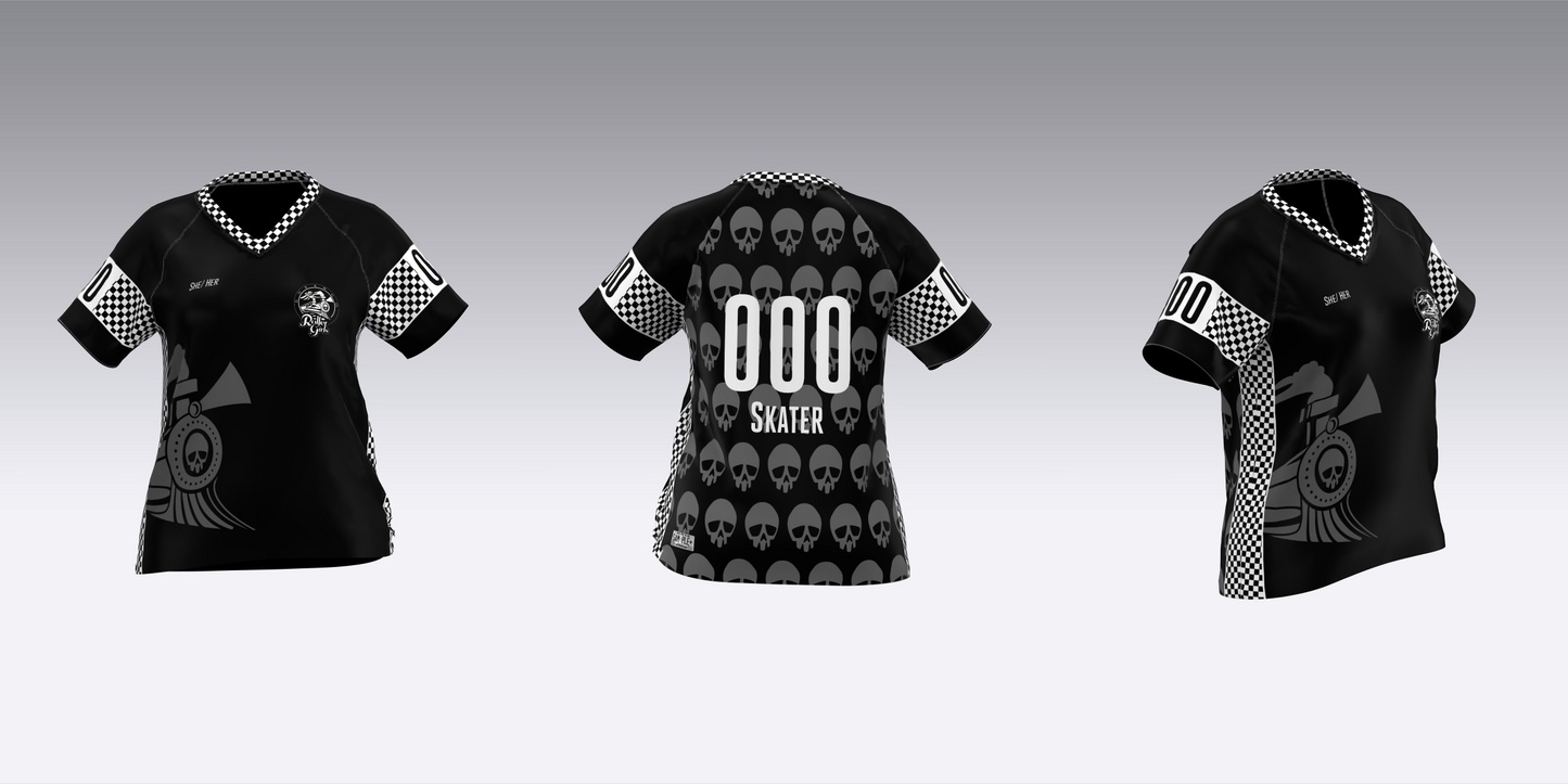 DURANGO ROLLER GIRLS TRAVEL JERSEYS