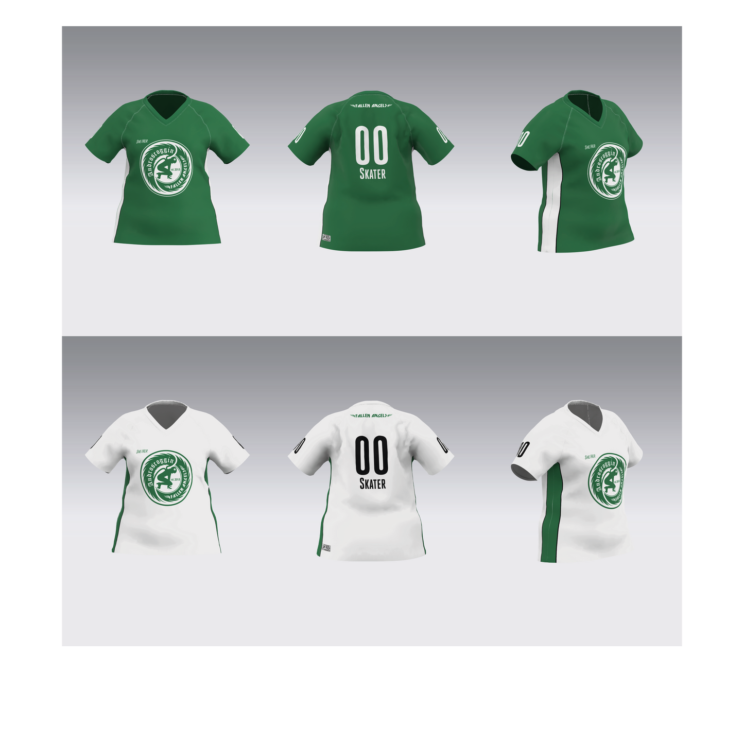 AFA ROLLER DERBY TEAM JERSEYS