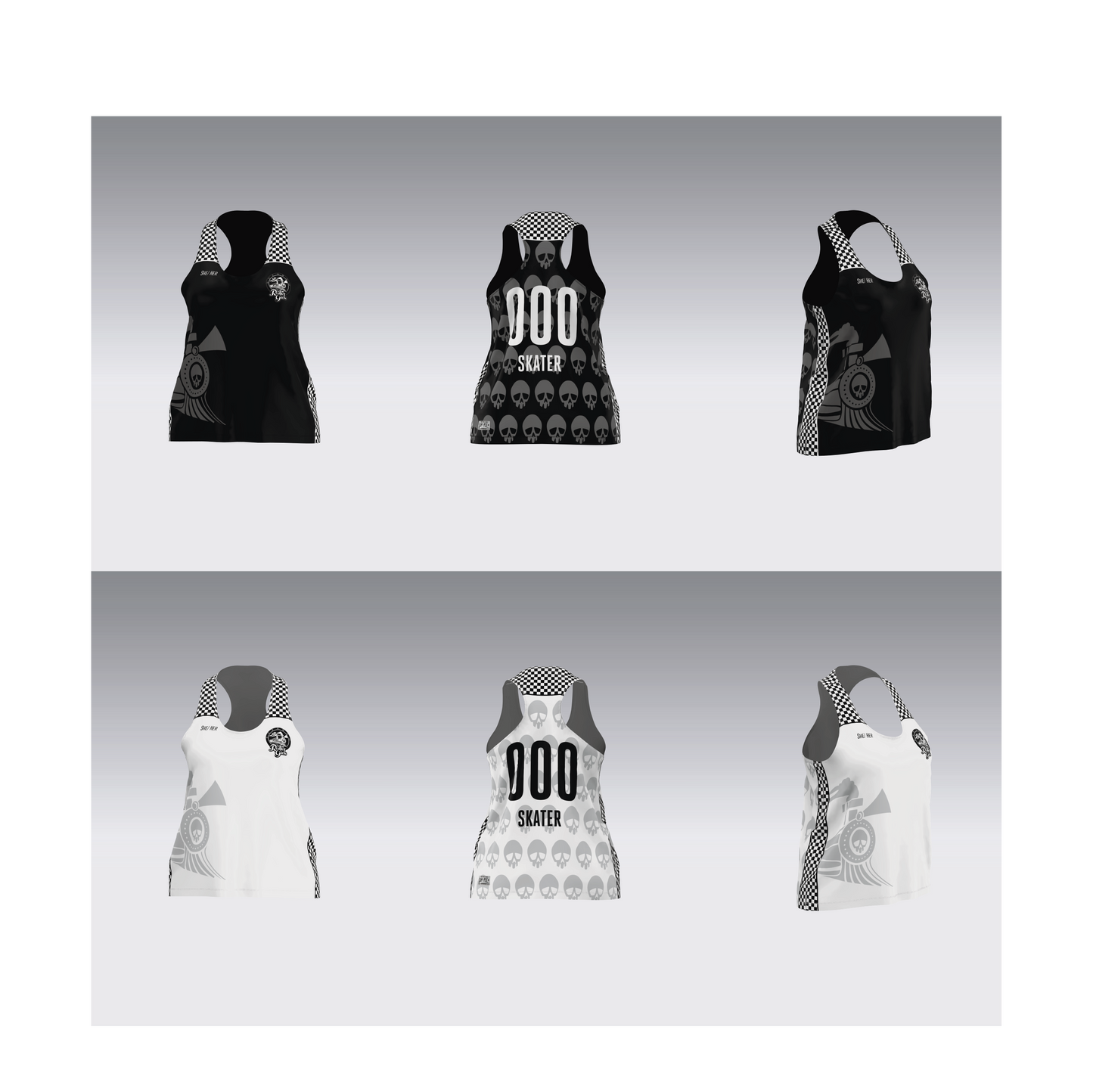 DURANGO ROLLER GIRLS TRAVEL JERSEYS