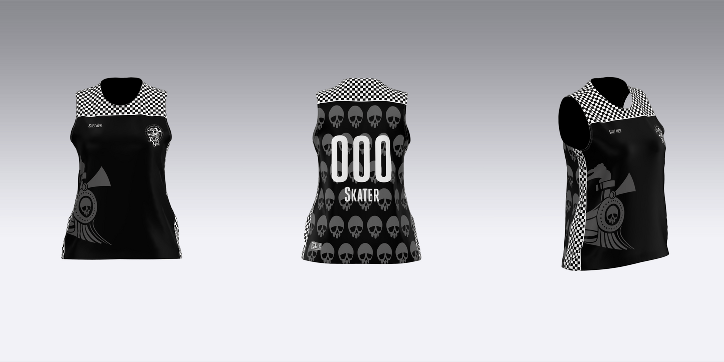 DURANGO ROLLER GIRLS TRAVEL JERSEYS