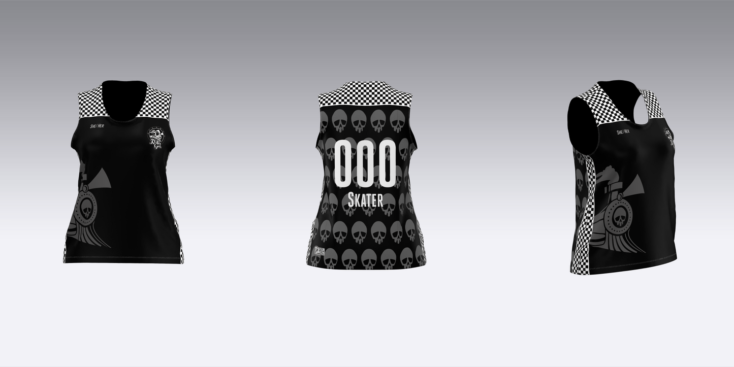 DURANGO ROLLER GIRLS TRAVEL JERSEYS
