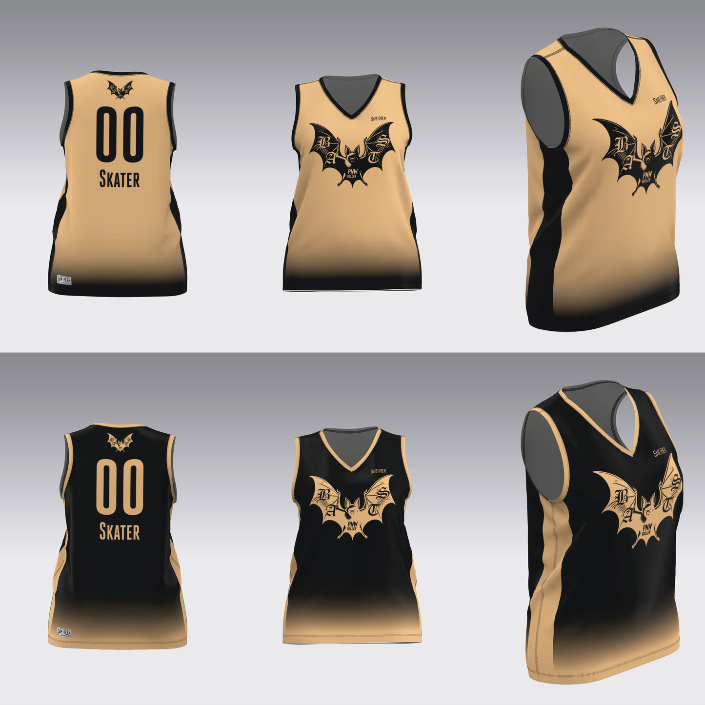 PNW ROLLER BATS TRAVEL JERSEY