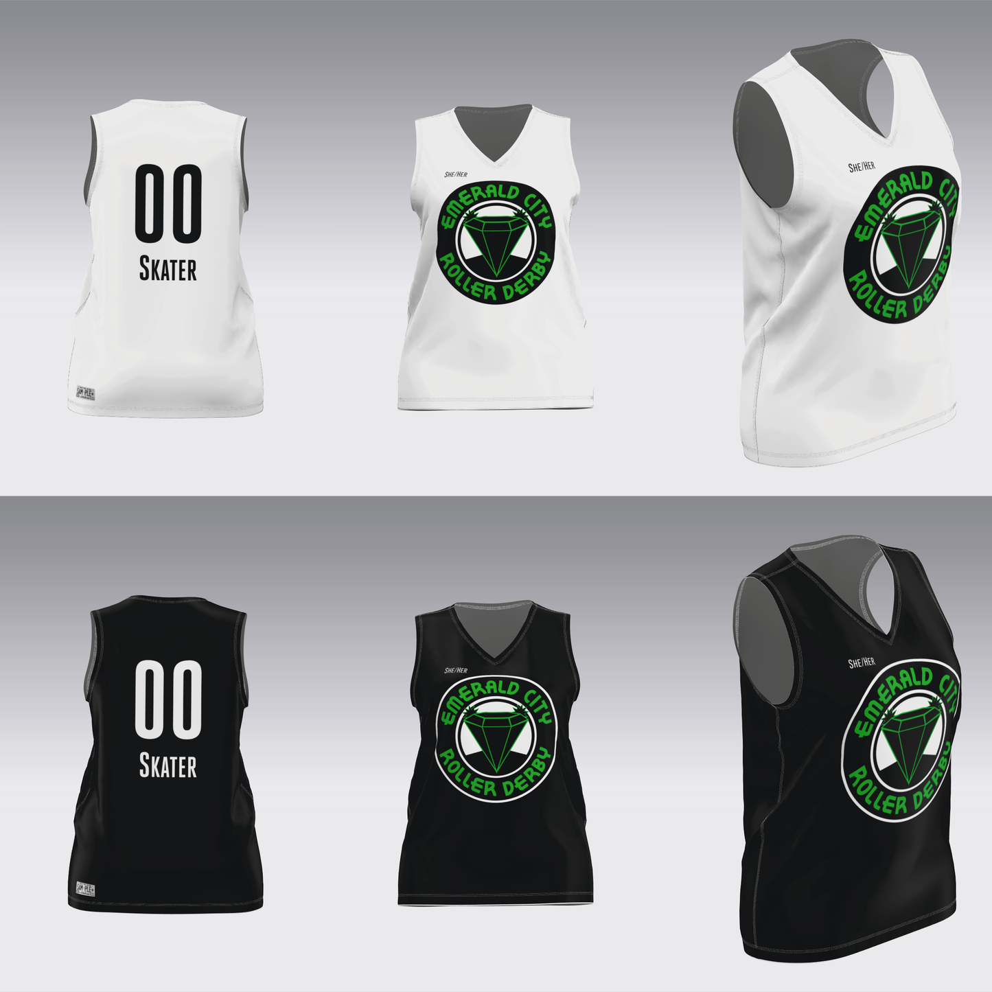EMERALD CITY SCRIMMAGE JERSEYS