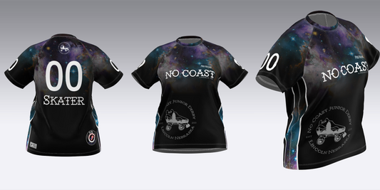 NO COAST BLACK & WHITE TRAVEL JERSEYS