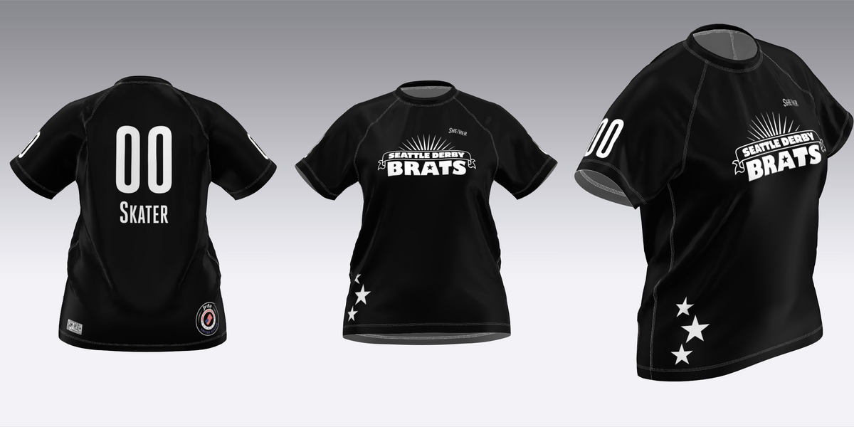 SEATTLE DERBY BRATS GALAXY TRAVEL JERSEYS (NO SIDE BANDS)