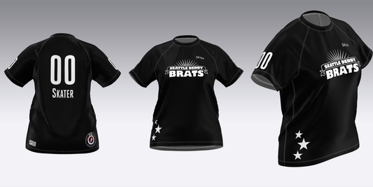 SEATTLE DERBY BRATS GALAXY TRAVEL JERSEYS (NO SIDE BANDS)