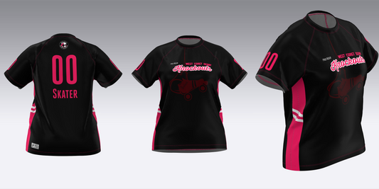 WEST COAST KNOCKOUTS PINK AND BLACK