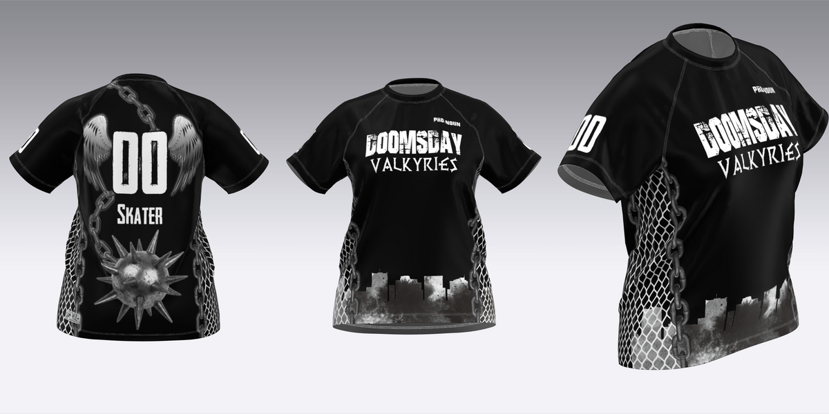 AZDD DOOMSDAY VALKYRIES SCRIMMAGE JERSEY