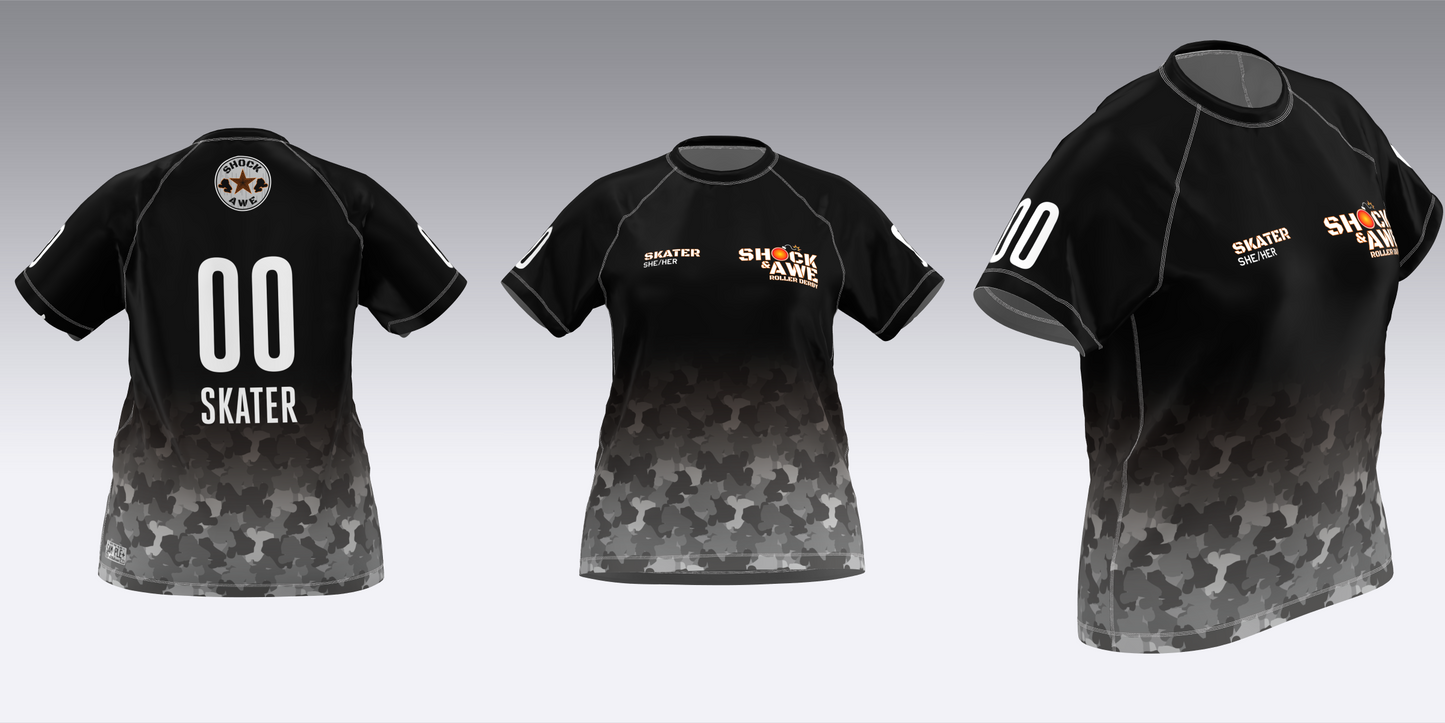 SHOCK AND AWE TRAVEL JERSEYS