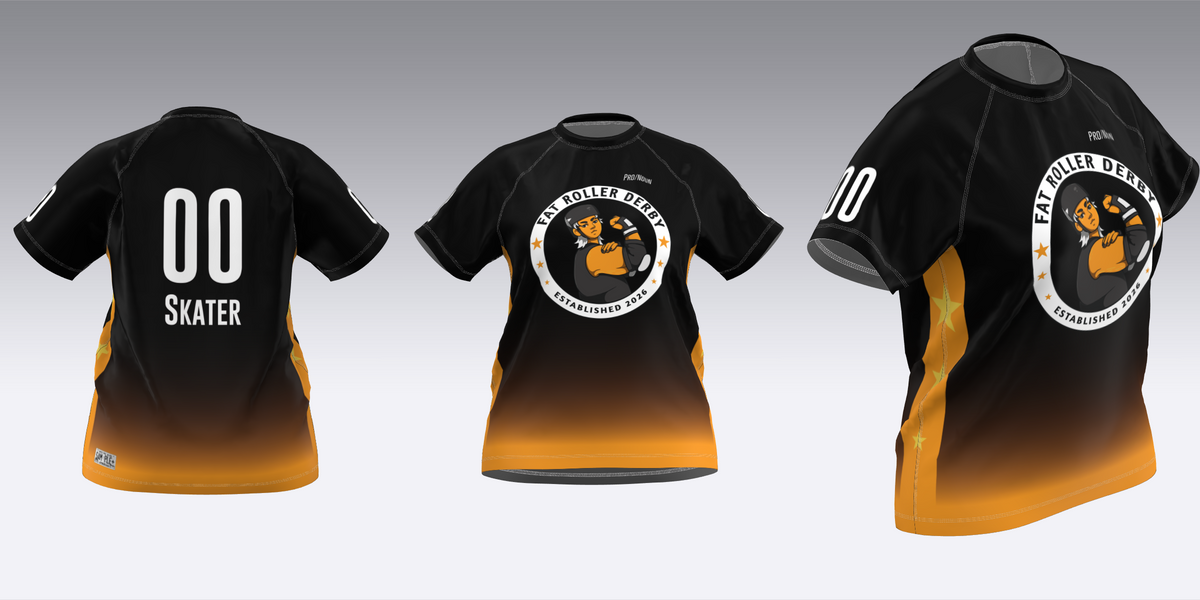 FAT ROLLER DERBY TRAVEL JERSEY