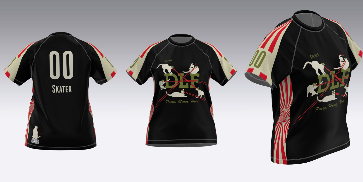 DERBY LIBERATION FRONT WHITE AND BLACK JERSEYS