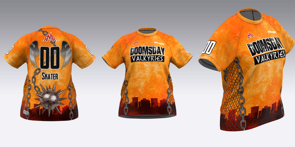 AZDD DOOMSDAY VALKYRIES TRAVEL JERSEY
