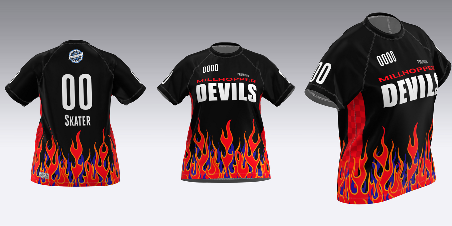 GAINESVILLE SIRENS-DEVILS JERSEYS