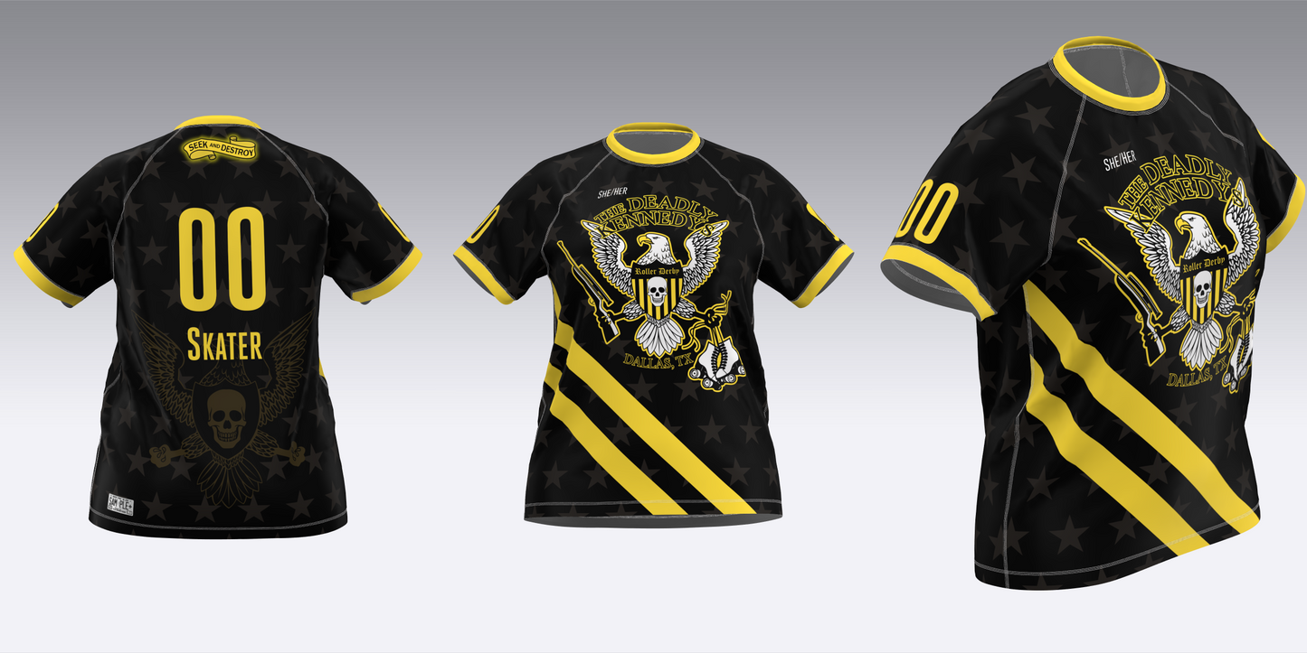 DEADLY KENNEDYS TRAVEL JERSEYS