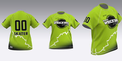 WARRIN' WRECKING DOLLS TRAVEL JERSEYS