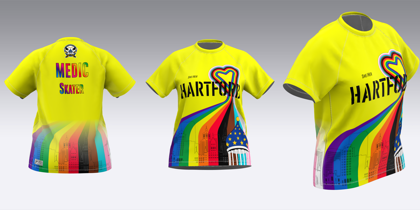 HARD PRIDE MEDIC AND SECURITY JERSEYS