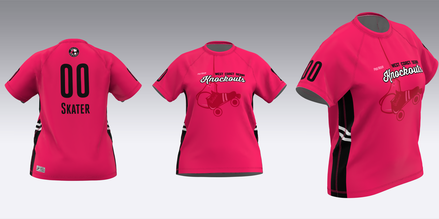 WEST COAST KNOCKOUTS PINK AND BLACK