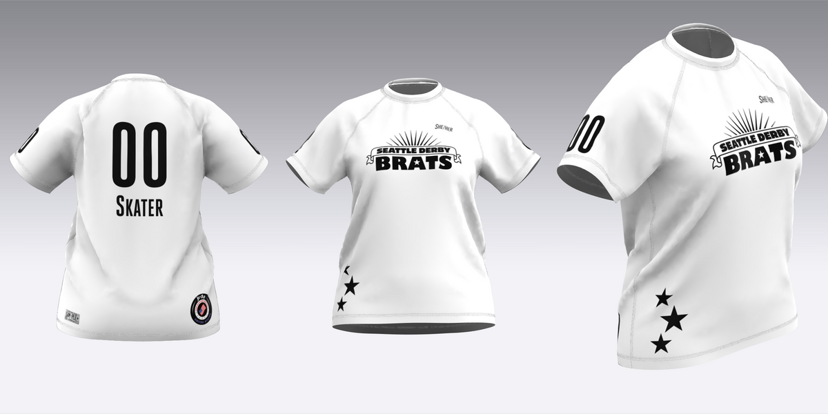 SEATTLE DERBY BRATS GALAXY TRAVEL JERSEYS (NO SIDE BANDS)