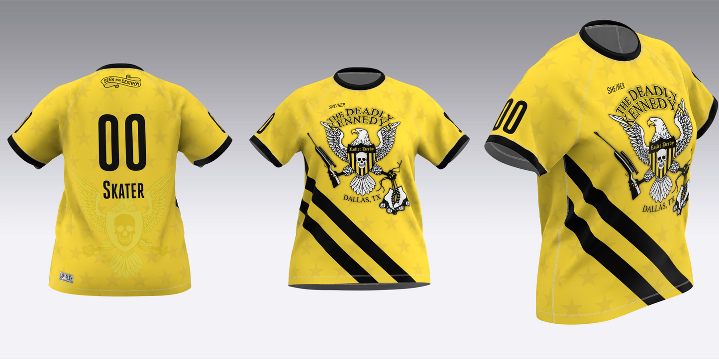 DEADLY KENNEDYS TRAVEL JERSEYS