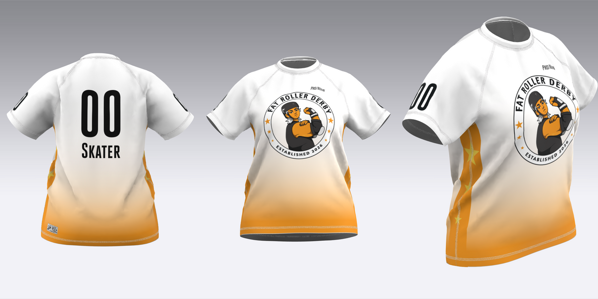 FAT ROLLER DERBY TRAVEL JERSEY