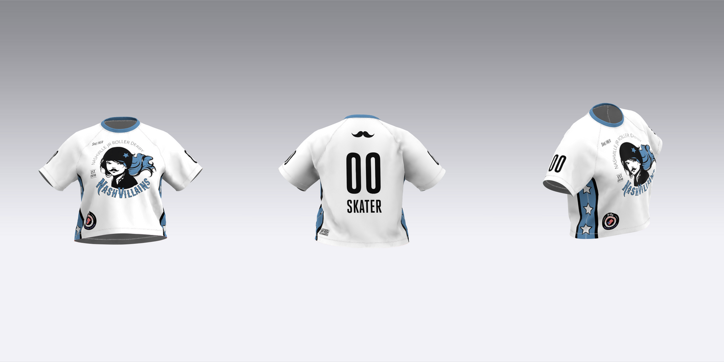 NASHVILLE BLACK AND WHITE TEAM JERSEYS