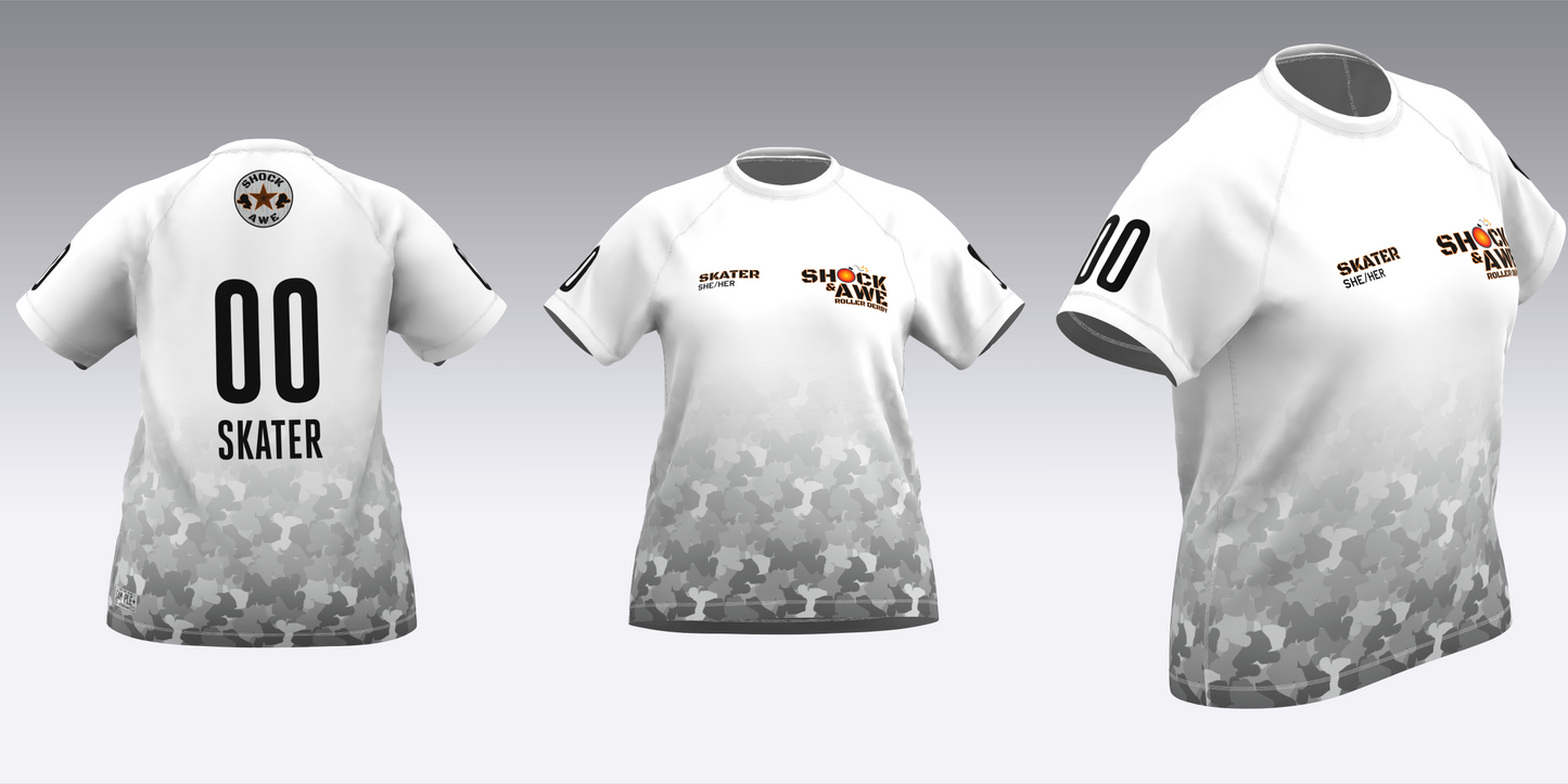 SHOCK AND AWE TRAVEL JERSEYS