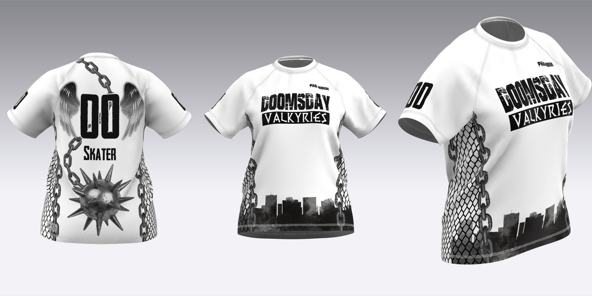 AZDD DOOMSDAY VALKYRIES SCRIMMAGE JERSEY