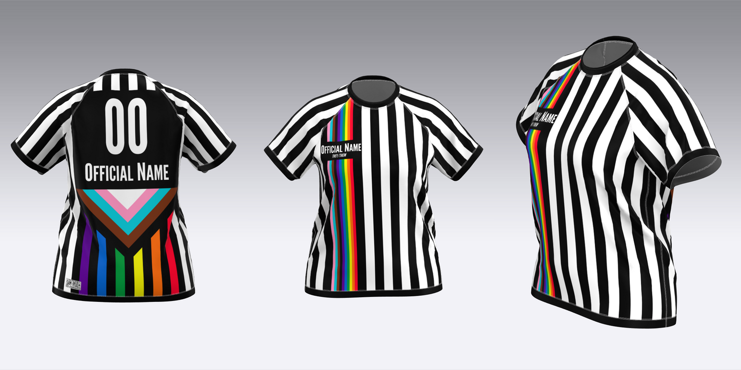 PRIDE SKATING AND NON-SKATING OFFICIALS JERSEYS