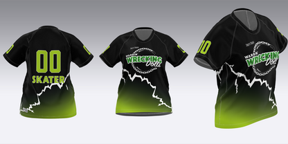 WARRIN' WRECKING DOLLS TRAVEL JERSEYS