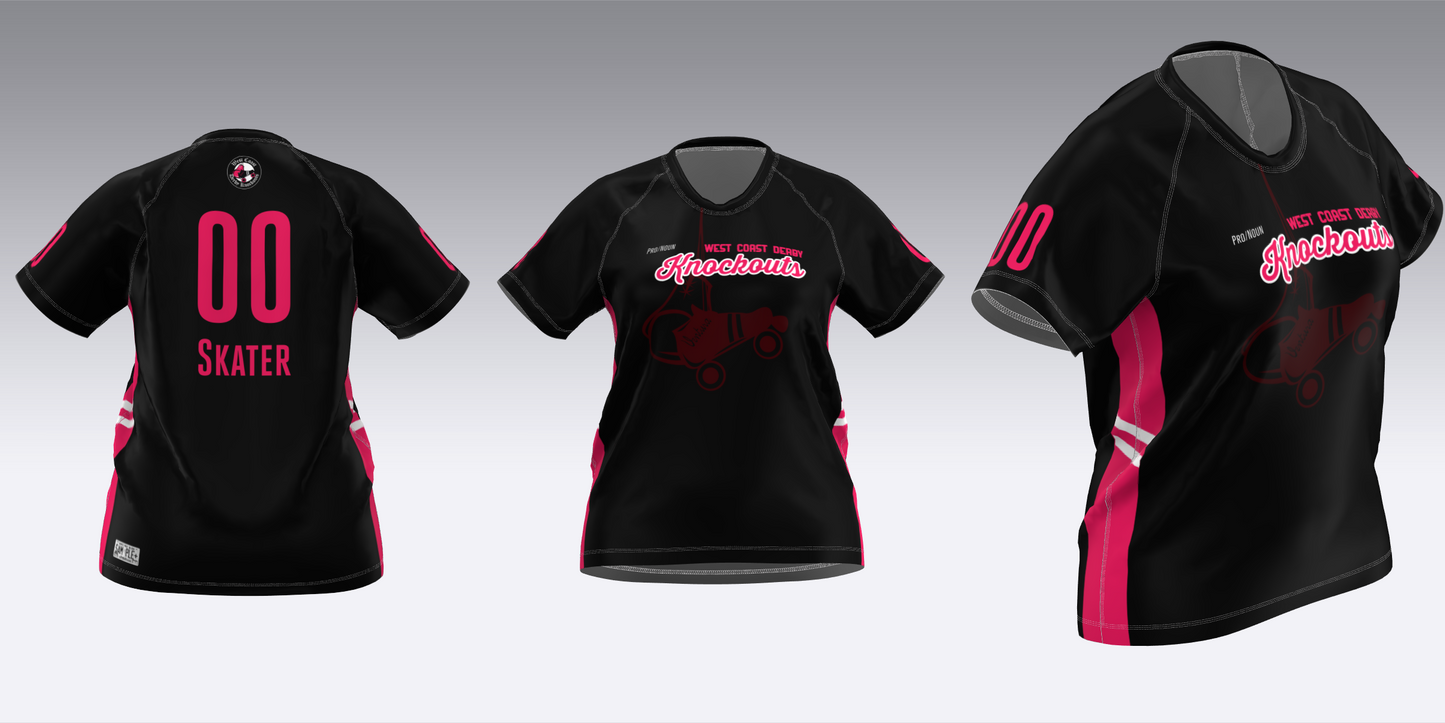 WEST COAST KNOCKOUTS BLACK AND WHITE