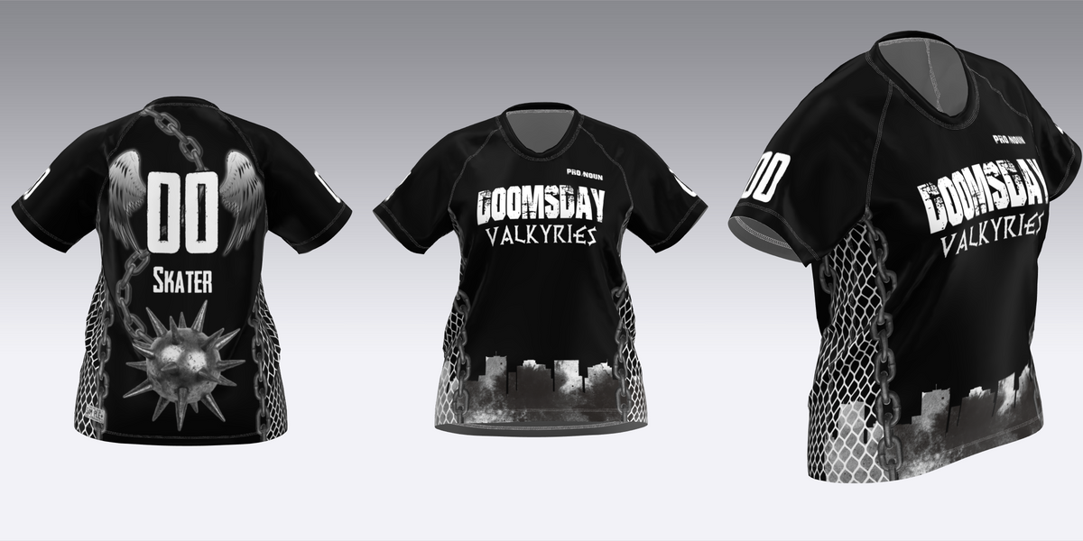 AZDD DOOMSDAY VALKYRIES SCRIMMAGE JERSEY