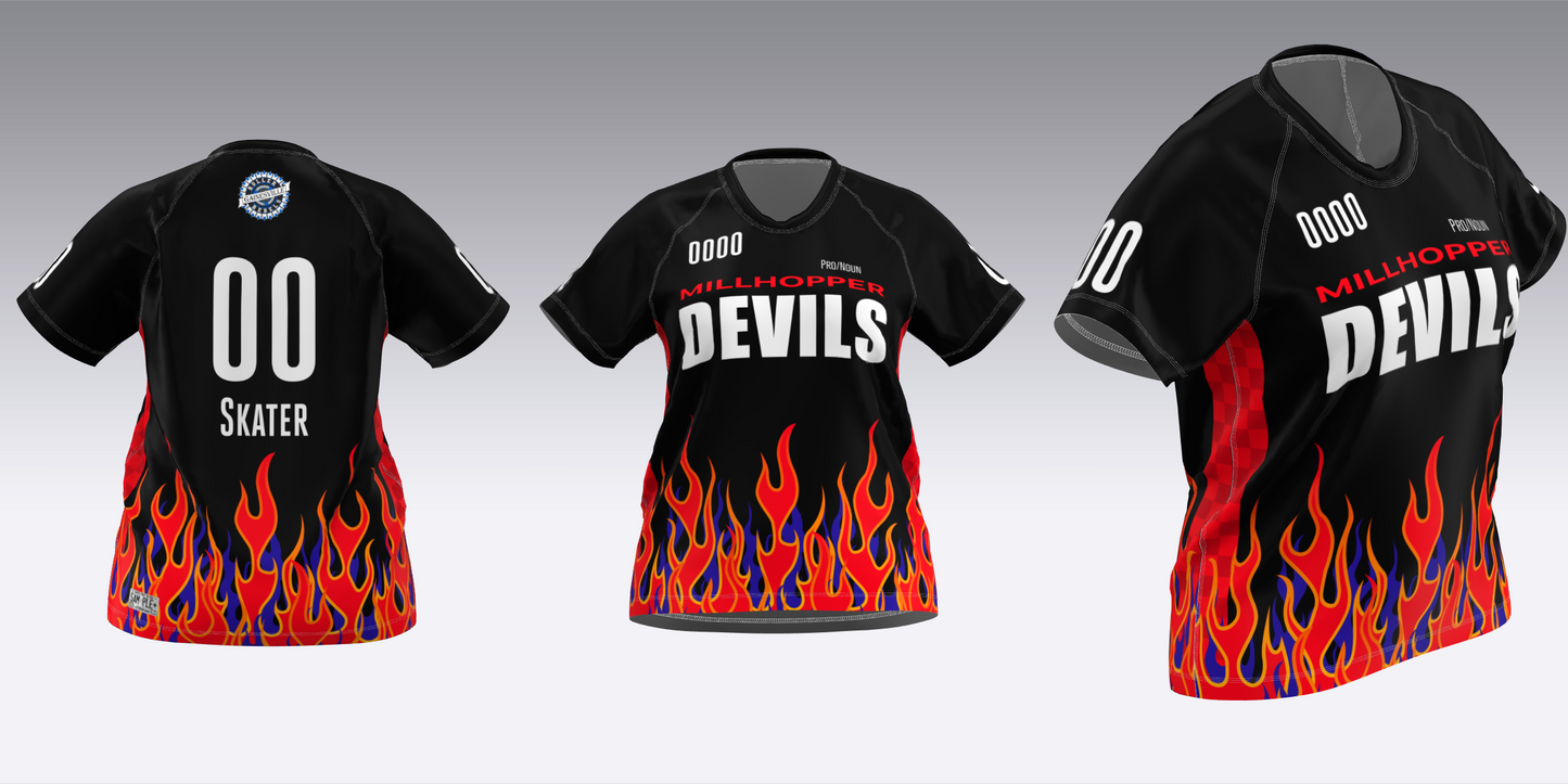 GAINESVILLE SIRENS-DEVILS JERSEYS