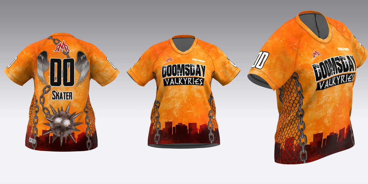 AZDD DOOMSDAY VALKYRIES TRAVEL JERSEY