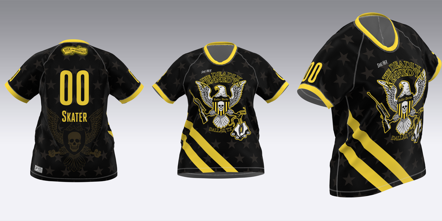 DEADLY KENNEDYS TRAVEL JERSEYS