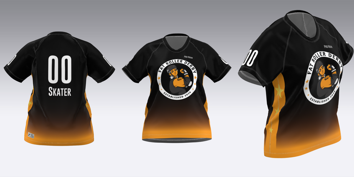 FAT ROLLER DERBY TRAVEL JERSEY