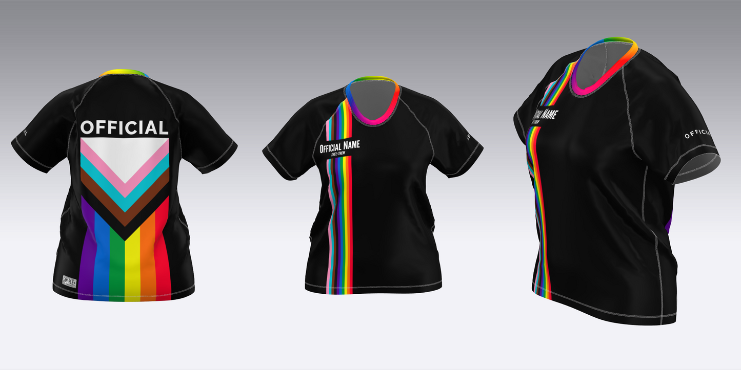 PRIDE SKATING AND NON-SKATING OFFICIALS JERSEYS